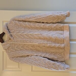 Shein Fluffy Knit Hoodie